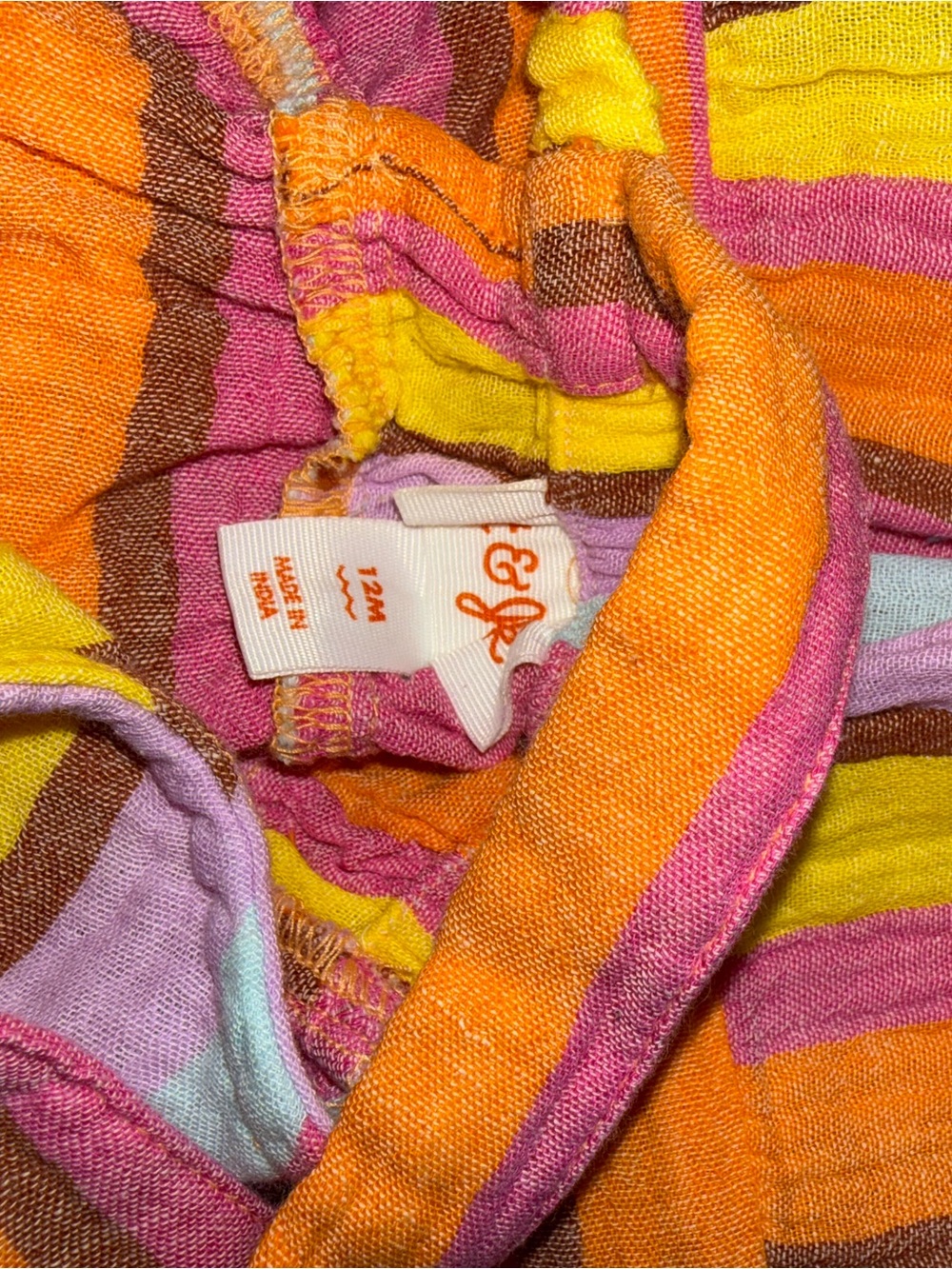 Colorful Striped Ruffle Sundress Tank - Picture 5 of 6